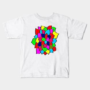 Rainbow Flower Kids T-Shirt